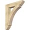 Ekena Millwork Thorton Slat Rough Sawn Bracket, Douglas Fir, 6"W x 34"D x 40"H BKT06X34X40THR06RDF - alternate 1